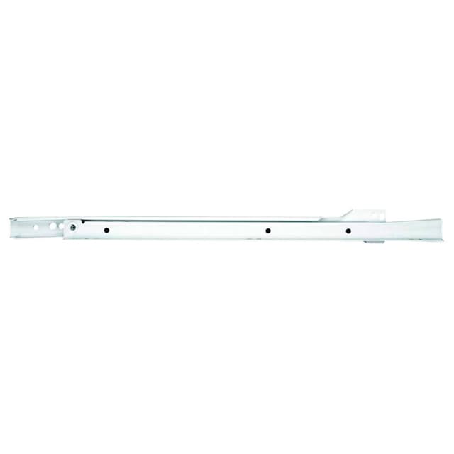 KV 1805 Series Self-Close 3/4 Extension White Epoxy Coated Euro Slides Drawer Member Q-Pack