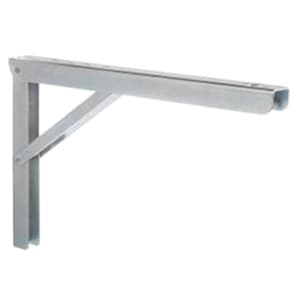 400mm Adjustable Folding L-Bracket, Zinc Finish
