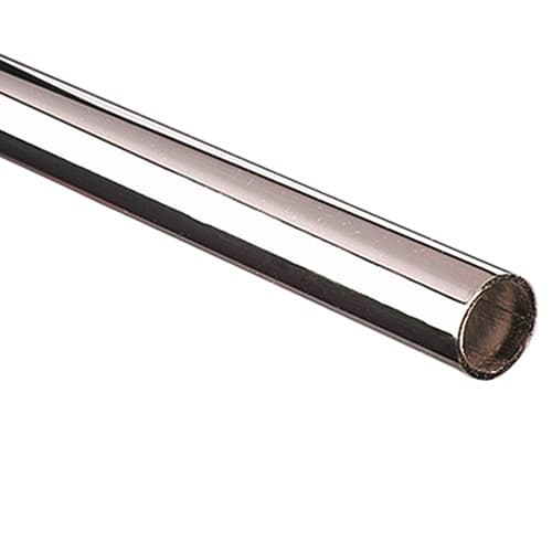 KV770 1-1/16" Diameter 72" Long Closet Rod, Chrome Finish