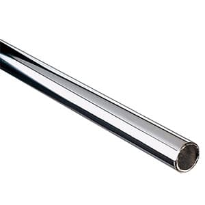 KV770 5 1-5/16" Diameter 96" Long Closet Rod, Chrome Finish