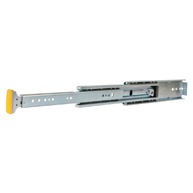 8908 Lock-In/Lock-Out Drawer Slide with 500lb Capacity, Full Extension, Side-Mount, Zinc, 12", Polybag