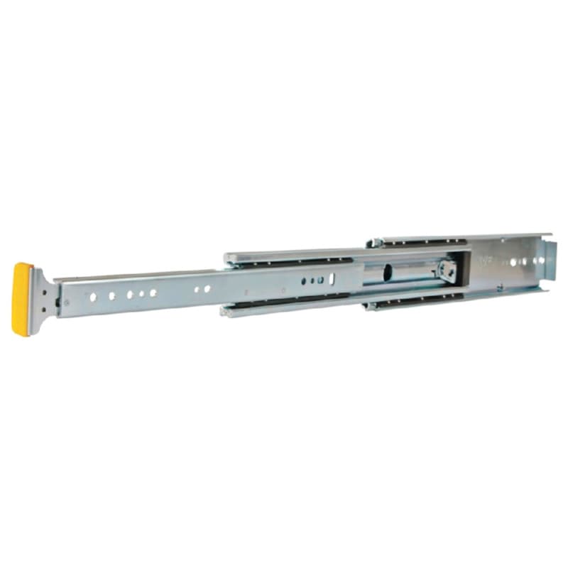 8908 Lock-In/Lock-Out Drawer Slide with 500lb Capacity, Full Extension, Side-Mount, Zinc, 22", Polybag