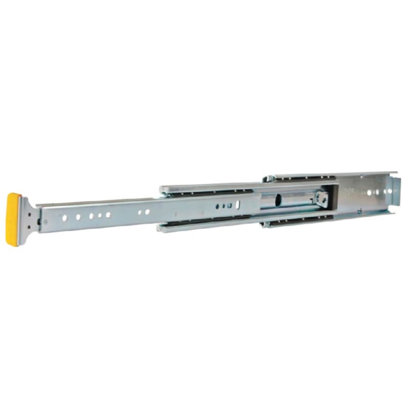 8908 Lock-In/Lock-Out Drawer Slide with 500lb Capacity, Full Extension, Side-Mount, Zinc, 40", Polybag