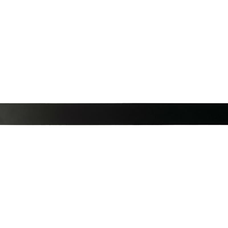 4' Barn Door Flat Rail Kit, Black Finish