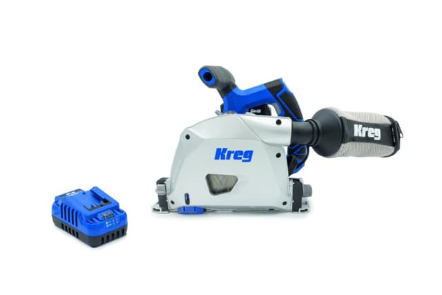 Kreg 20V Ionic Drive™ 6 1/2-in Plunge-Cut Track Saw Kit