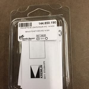 Fluid Seals Kit, 10 - 14 Airmix® Booth Pump
