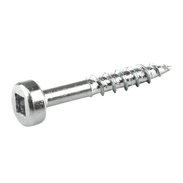 Kreg Tool #7 Modified Pan Head Square Drive Type 17 Auger Point Face Frame and Pocket-Hole Screw