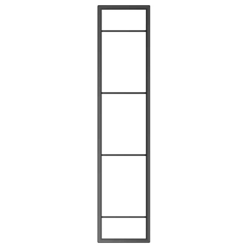 Youk 35-5/8" x 7-7/8" Ladder Rack, Jet Black