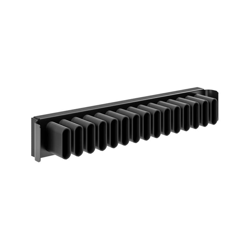 2-41/64" CONERO Closet Belt/Tie Pull-Out, Powder Black