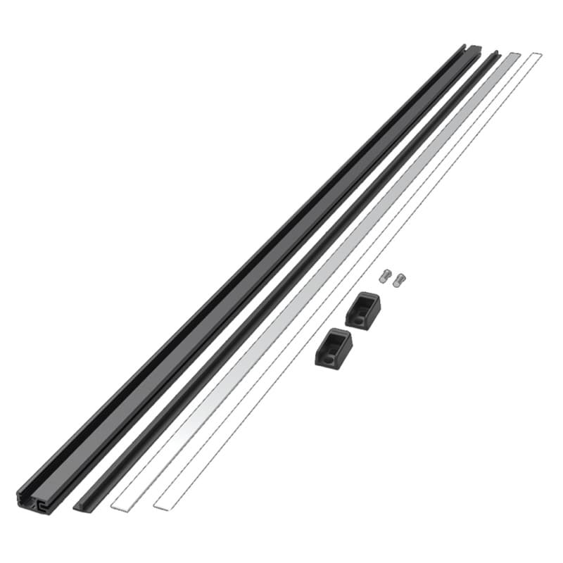 36-3/16" CONERO Closet Rod Set with LED Integration, Powder Gold