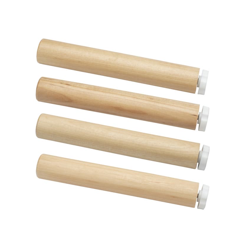 1" StraightLine Round Post, Birch (4-Posts/Set)