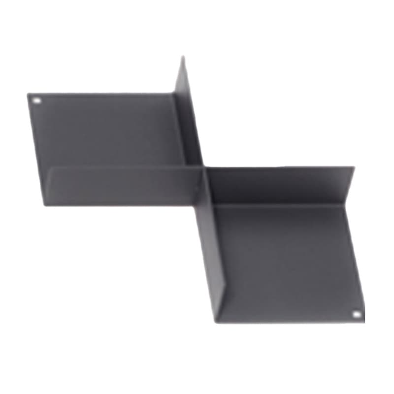 11-1/4" StraightLine Drawer Box Cross Insert, Graphite Black