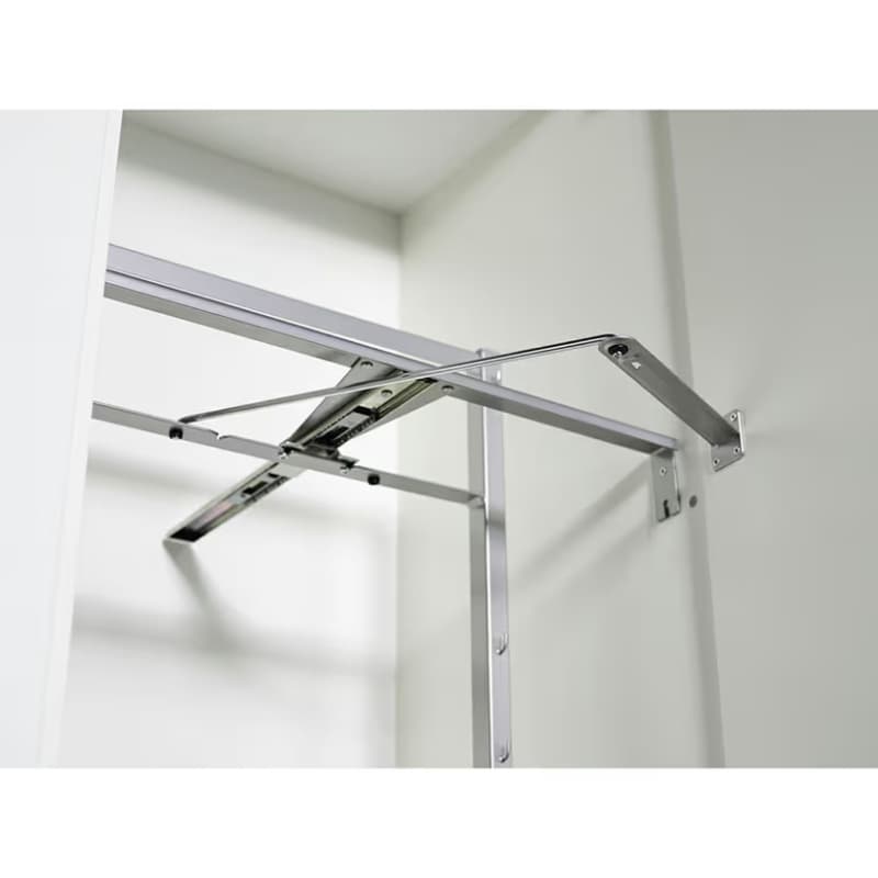 TANDEM 19" W x 64-3/4" H Solo Frame Set, Silver