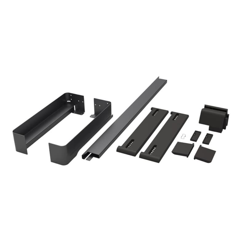 30" CONERO Closet Organizer Set, Powder Black