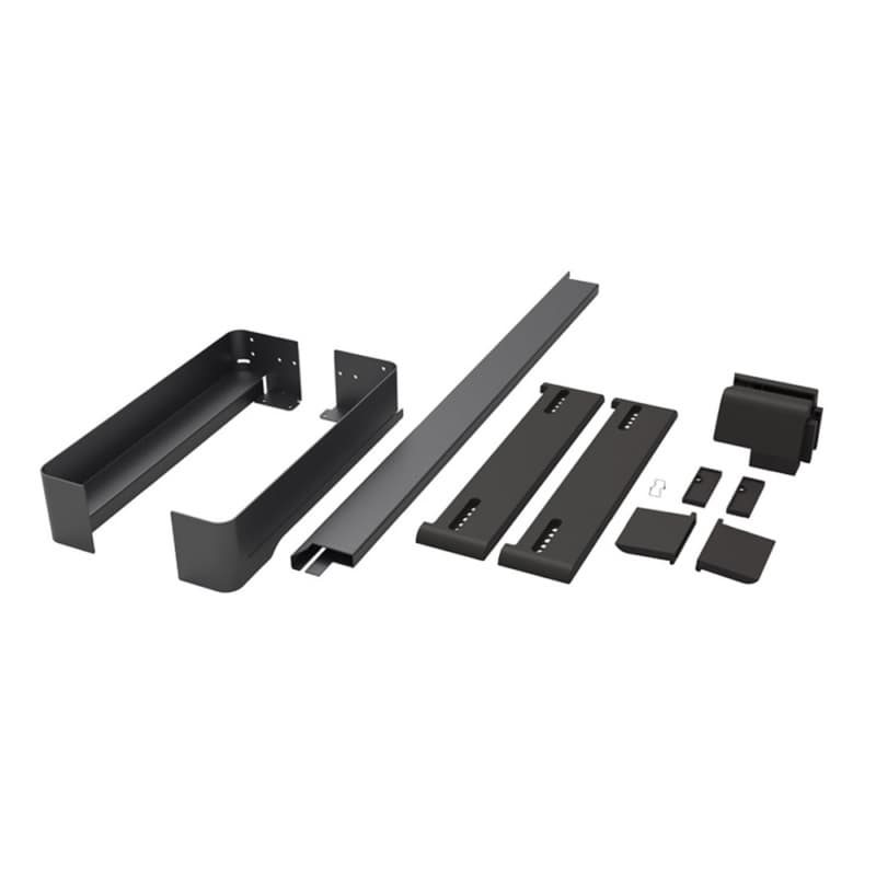 24" CONERO Closet Organizer Set, Powder Black, 18-45/64" Depth