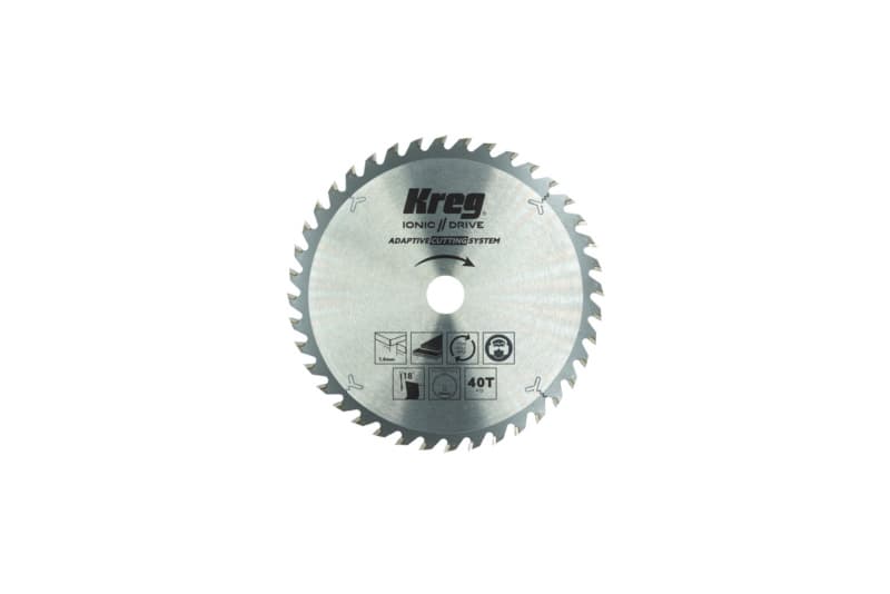 Kreg 6 1/2" Adaptive Cutting System 40-Tooth Thin Kerf Saw Blade