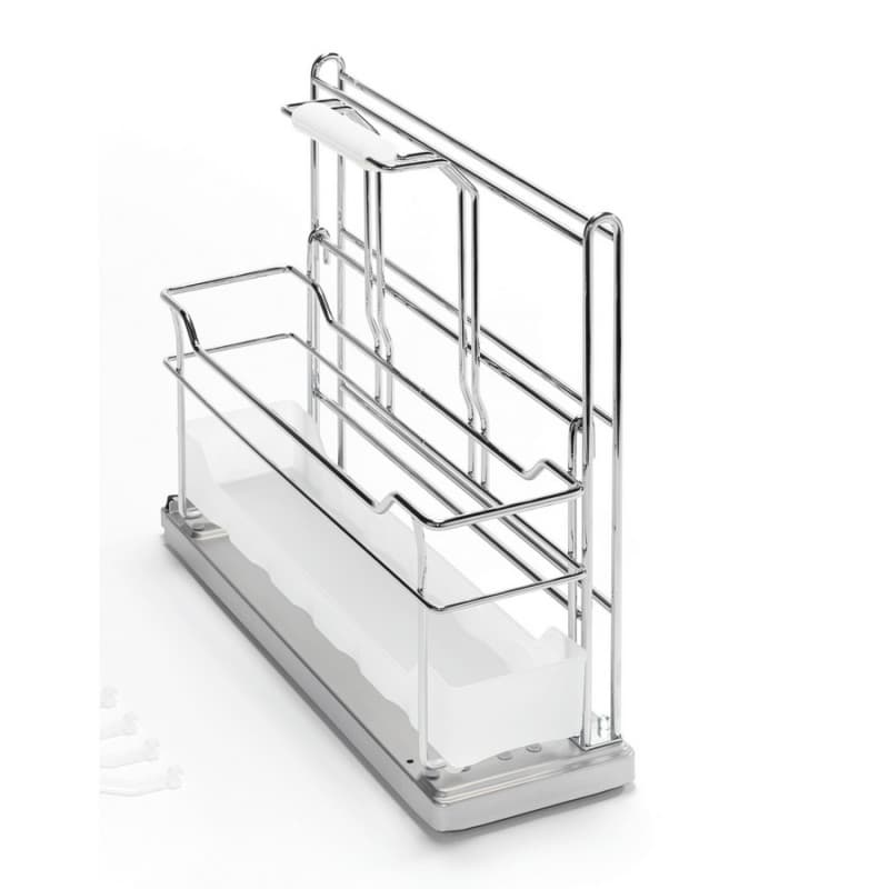 6-3/8" Portero 1-Basket Set with Soft-Open/Soft-Close, Chrome
