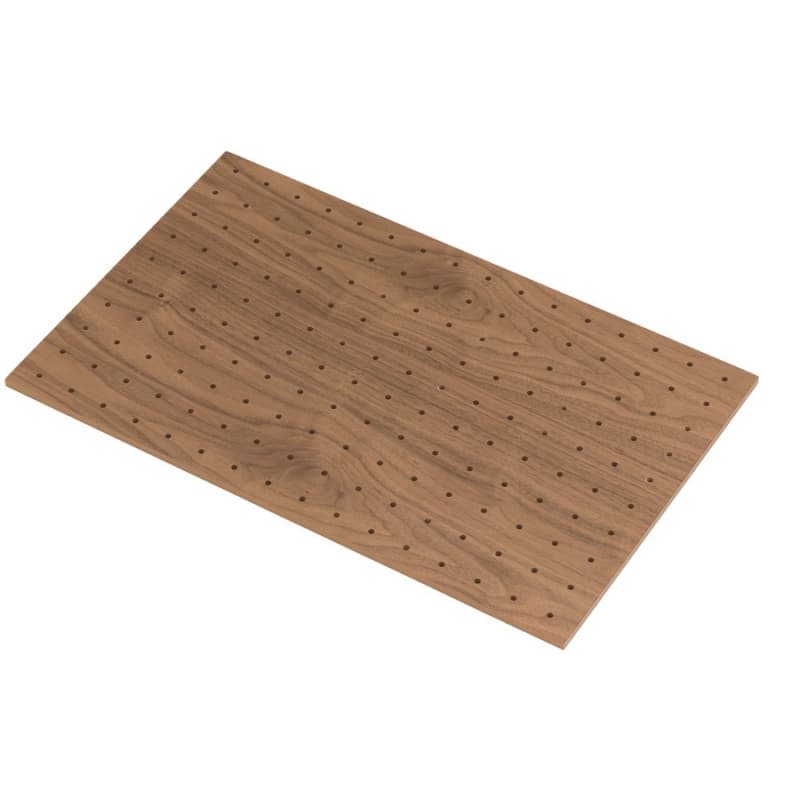21-5/8" StraightLine Perforated Panel Insert, Walnut