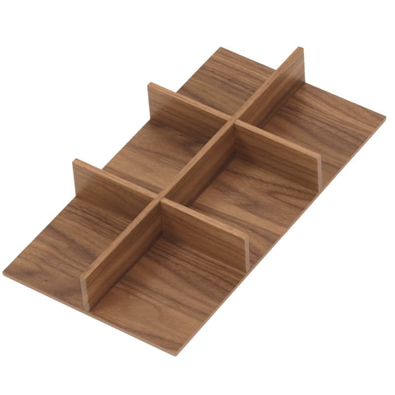 6-7/8" StraightLine Cross Divider with Shelf, Birch