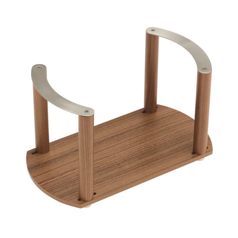 13-3/8" StraightLine Plate Rack, Walnut