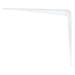 6" x 8" 221 Regular-Duty Utility L-Bracket, White Finish