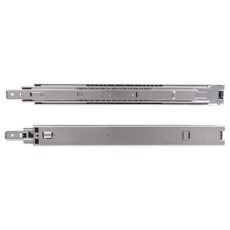 8620 Heavy-Duty Drawer Slide with 150lb Capacity, Full Extension, Side-Mount, Zinc, 14
