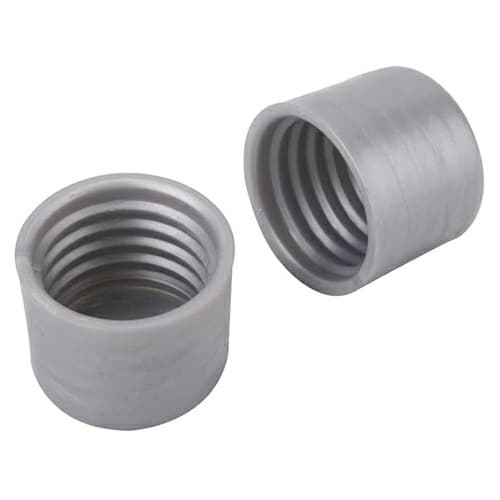 Closet-Pro End Cap for 1-1/4" Closet Pole, Platinum