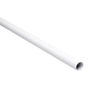 1-5/16" Diameter 96" Length Closet-Pro Heavy-Duty Pole, White