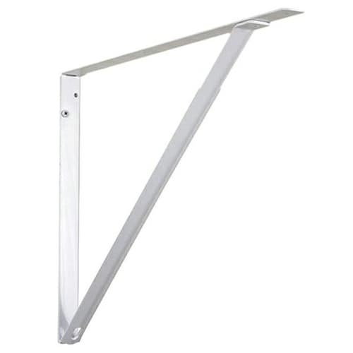 13-3/4" x 18-13/64" Closet-Pro Shelf Bracket, White Finish