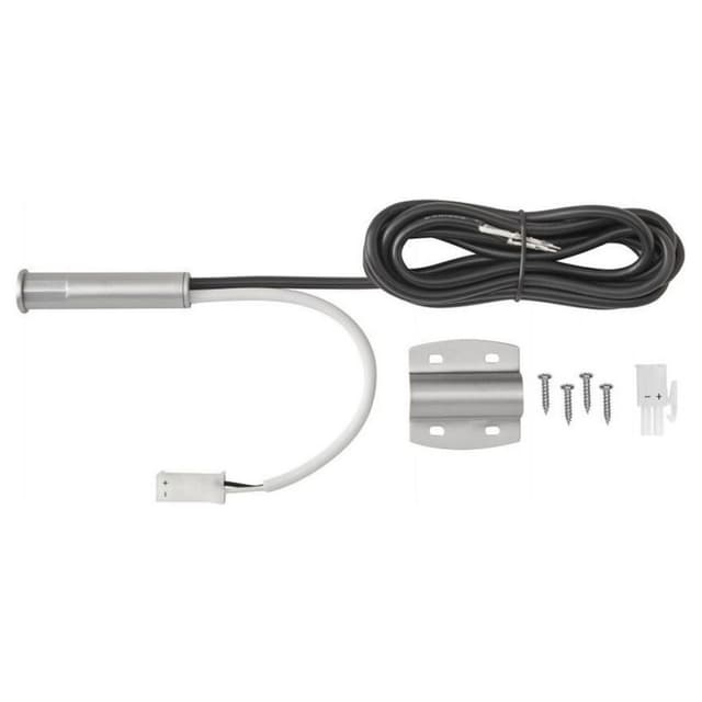 60W 12VDC Oval Recess/Surface Mount Touch Dimmer, 2-3/8", Nickel