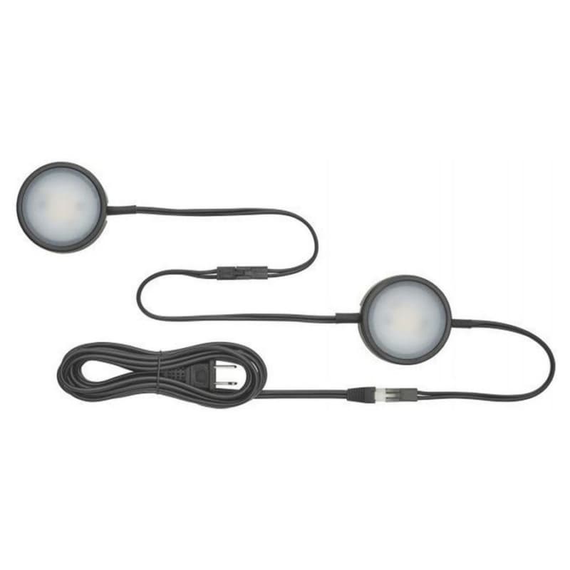 Pockit® 120M 4W Cool White Puck Light, 2-3/4", Black