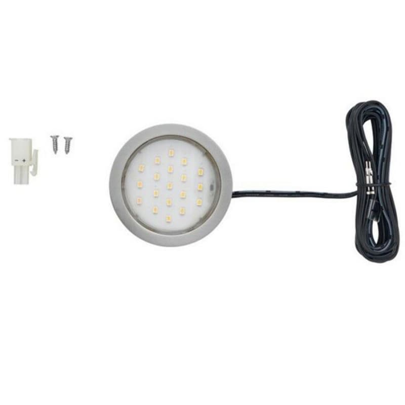 Pockit® Plus LED 1.5W Cool White Puck Light, Nickel