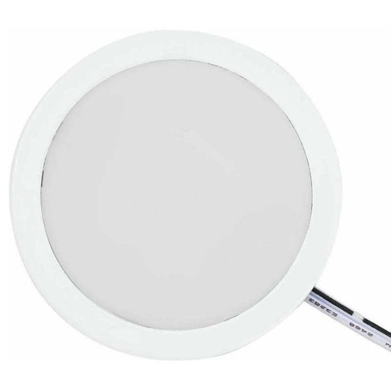 Power Pockit® LED 3W Cool White Puck Light, 2-1/2", White