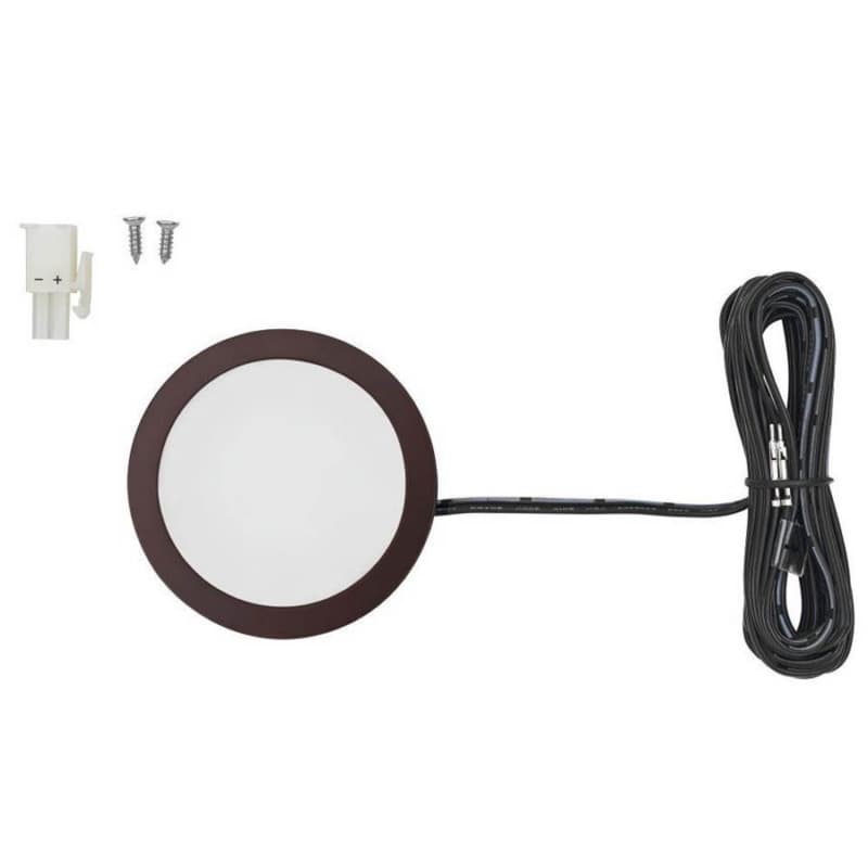 Power Pockit® LED 3W Warm White Puck Light, 2-1/2", Oil Rubbed Bronze