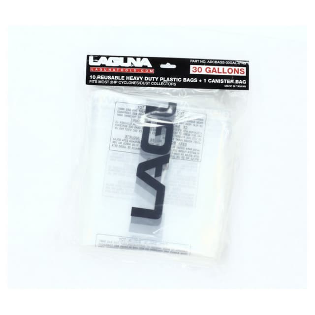 Dust Collection Heavy Duty Plastic Bags, Laguna
