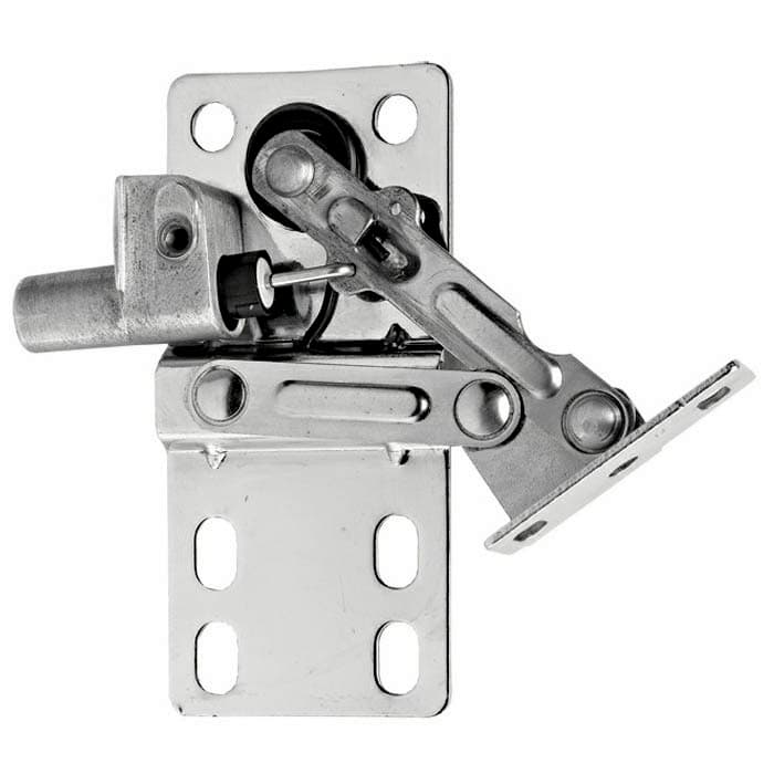 1" Steel Tip-Out Tray Hinge with Soft-Closing