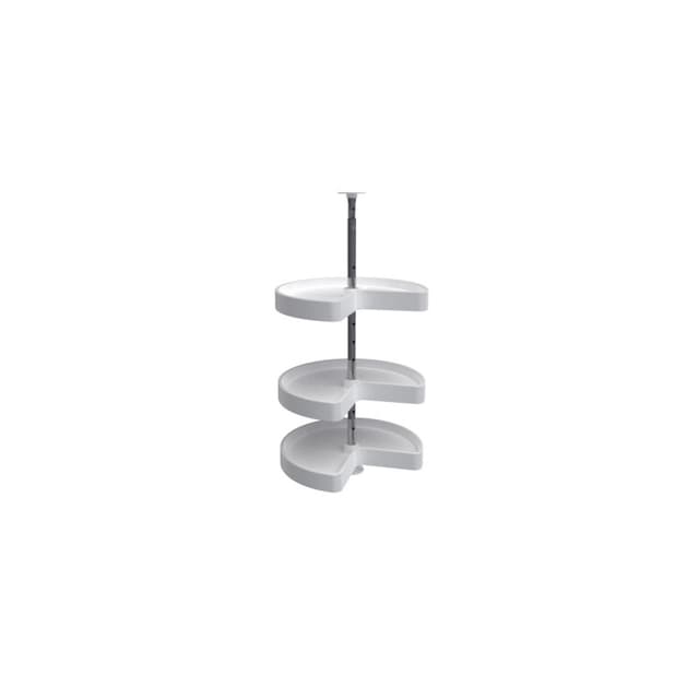 Rev-A-Shelf Corporation LD-2473 Lazy Daisy Series Kidney Lazy Susan Set, 3 Tray