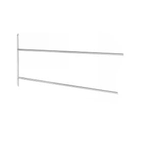 1/4" Tray Divider for 12" Height, Chrome