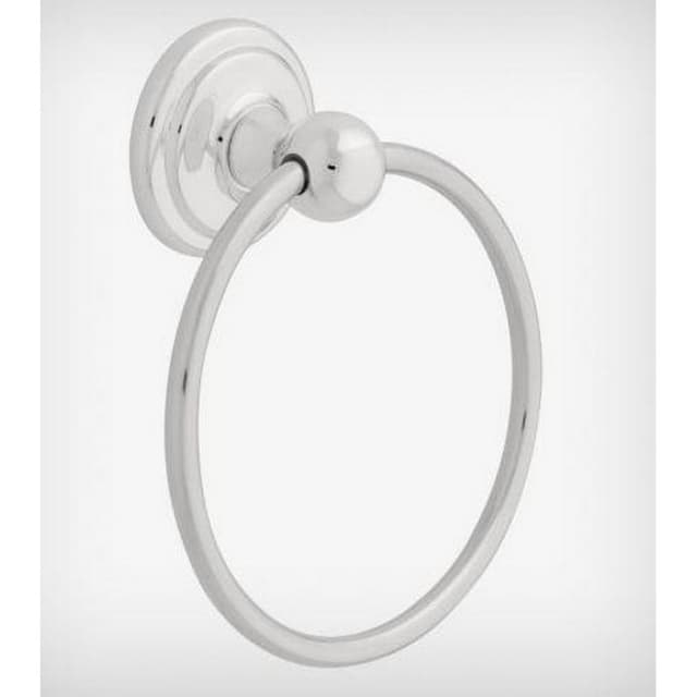 Jamestown Towel Ring, Polished Chrome