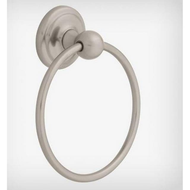 Jamestown Towel Ring, Satin Nickel