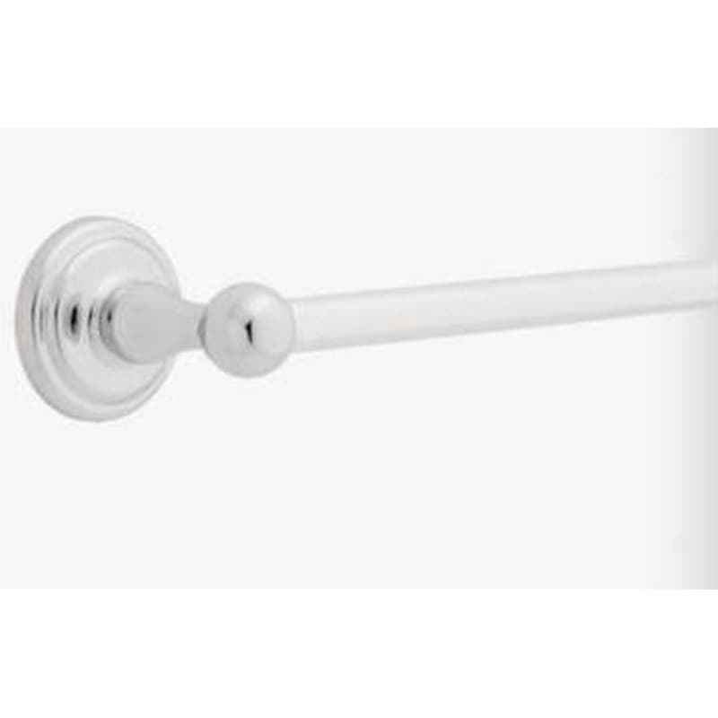 18" Jamestown Towel Bar, Polished Chrome