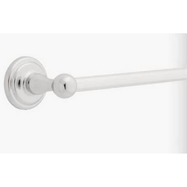 18" Jamestown Towel Bar, Polished Chrome