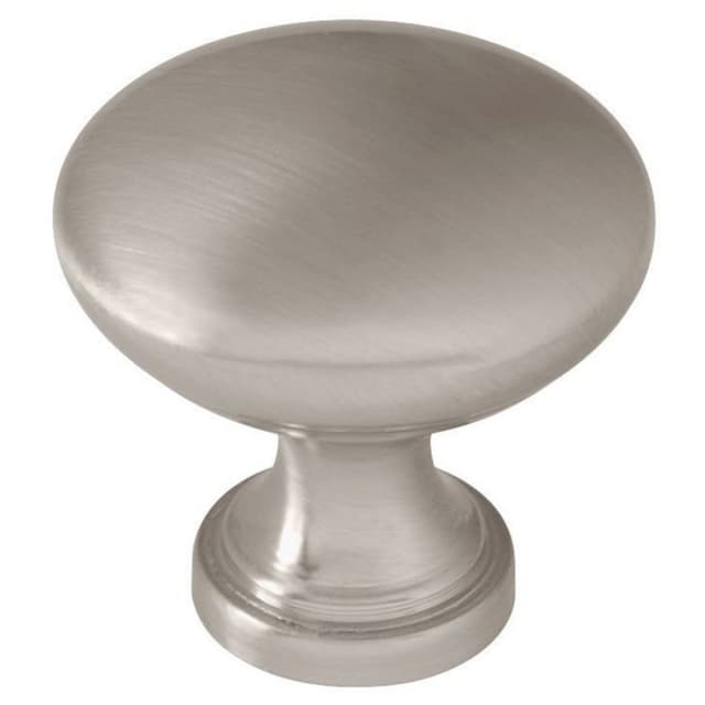 1-1/4" Garrett Round Knob, Satin Nickel