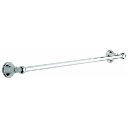 Crestfield 24" Single Towel Bar, Polished Chrome
