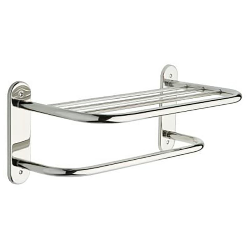 18" Towel Shelf, Bright Stainless Steel