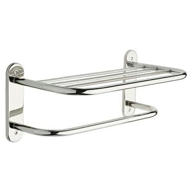 18" Towel Shelf, Bright Stainless Steel