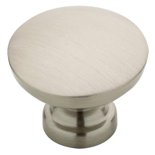 1-1/8" Fulton Round Knob, Satin Nickel