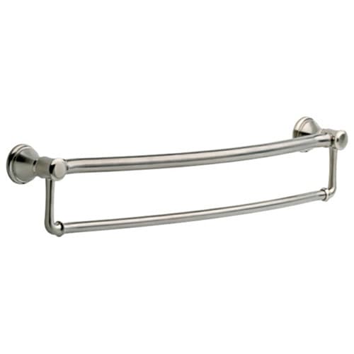 Decor Assist 24" Traditional Towel Bar with Assist Bar, Brilliance Stainless Steel