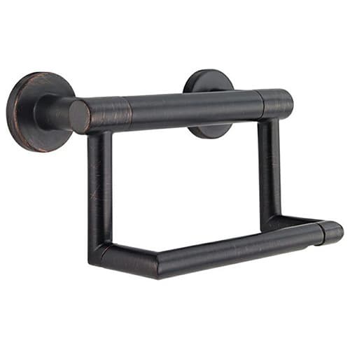 Decor Assist Contemporary Tissue Holder With Assist Bar, Venetian Bronze