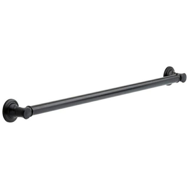 36" Traditional Decorative Grab Bar, Venetian Bronze